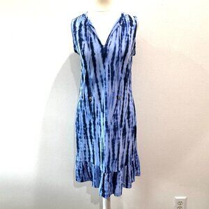 Michael Kors Womens Pullover Flounce Dress sz S